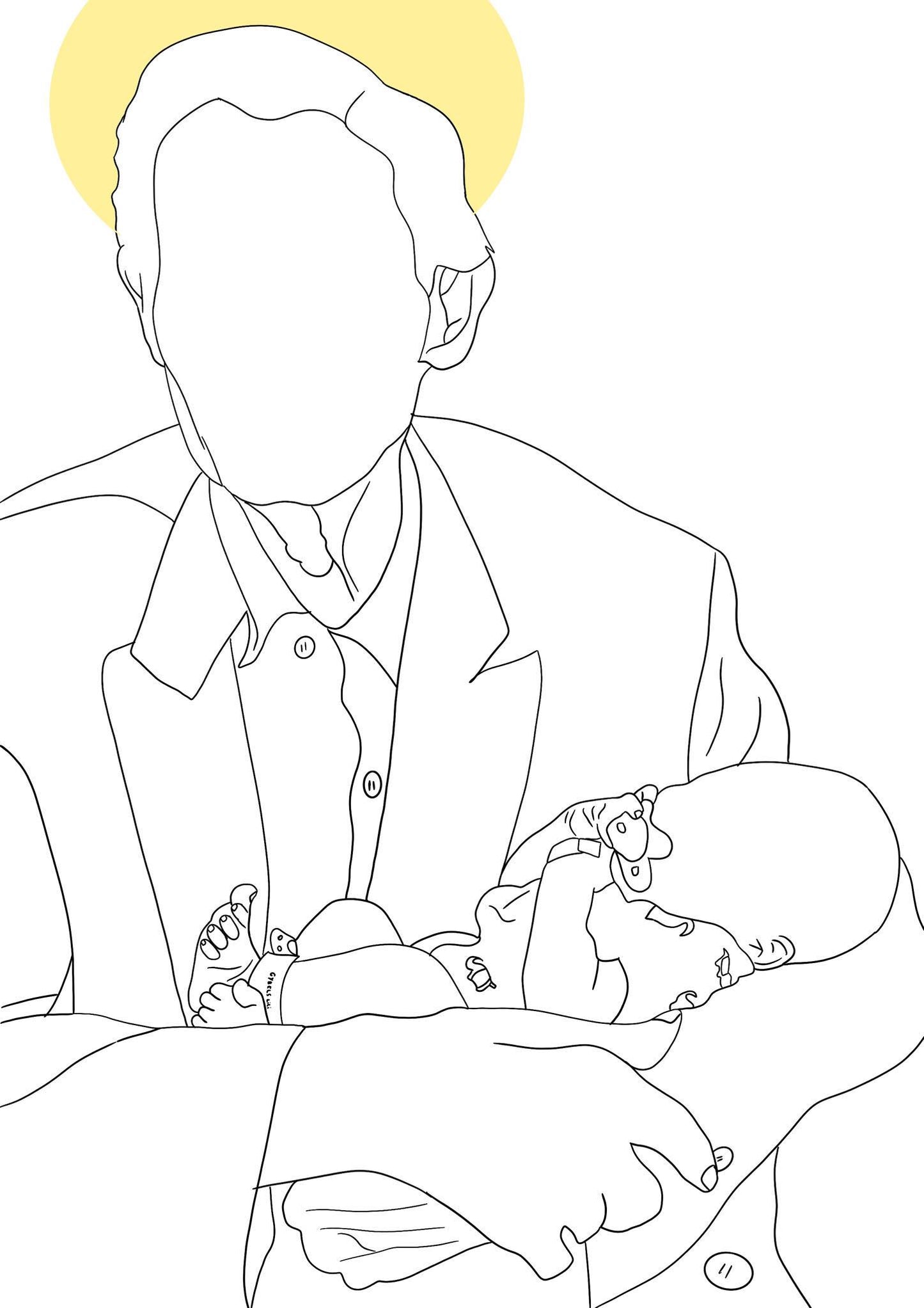 Digitale lijntekening