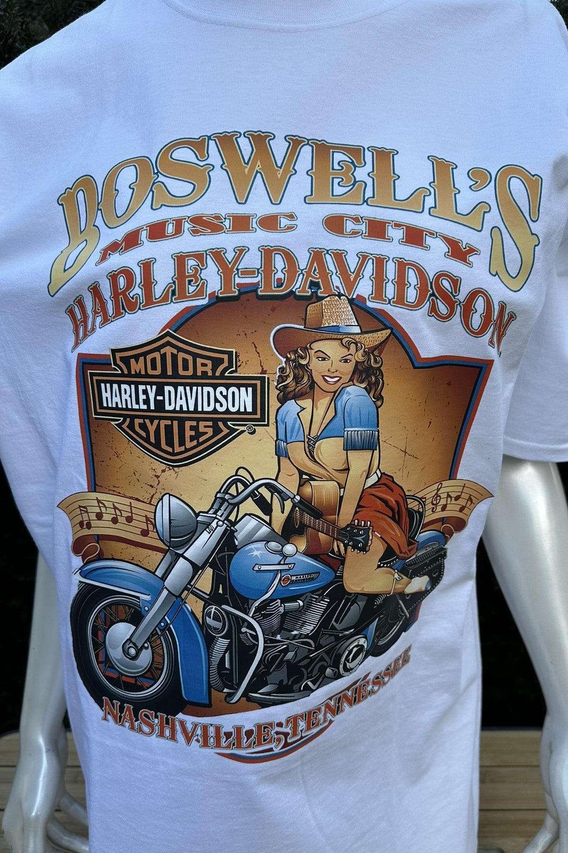 Bedrukt T-shirt Harley Davidson