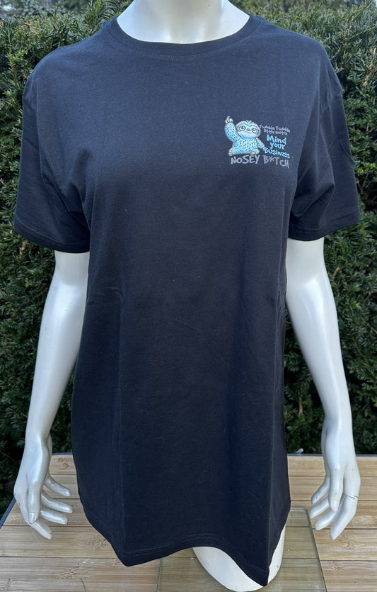 Bedrukt t-shirt Nosey Bitich