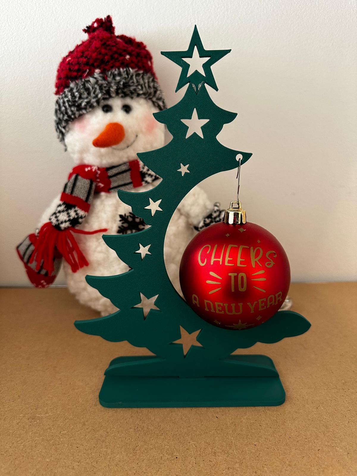 Kerstboompje met kerstbal