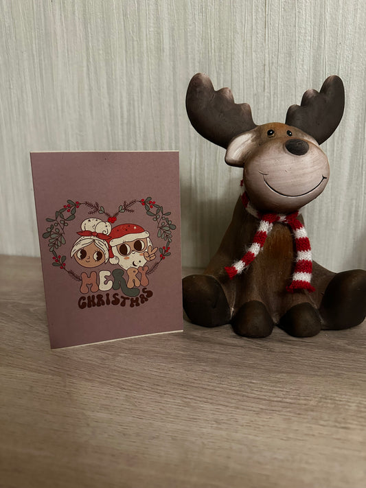 Kerstkaart Merry Christmas